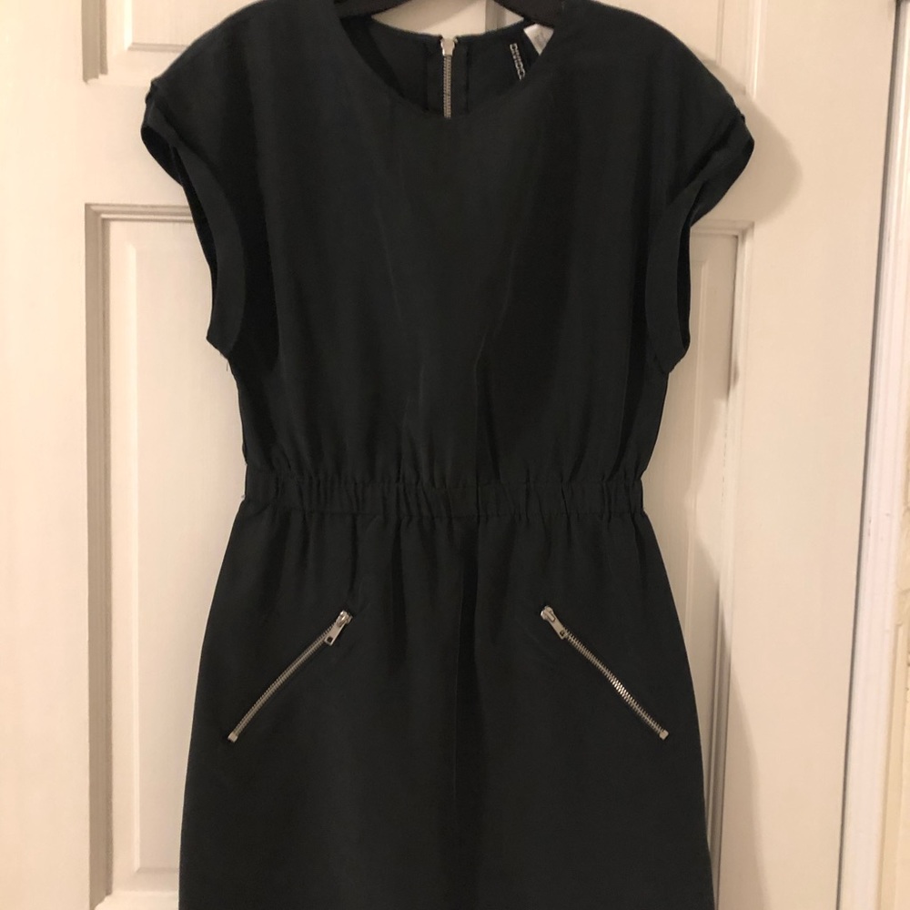 H&M Zipper Detail Mini Dress